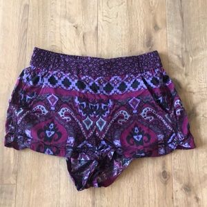 Express Ikat Pattern Shorts